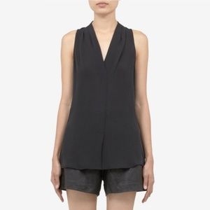 Theory Silk Sleeveless Blouse
